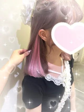 🎀透明感カラー🎀 ヘアメ／mikotoのヘアスタイル