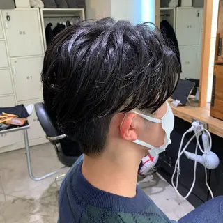 ショート カラー メンズ ノグチ ナツコのヘアスタイル