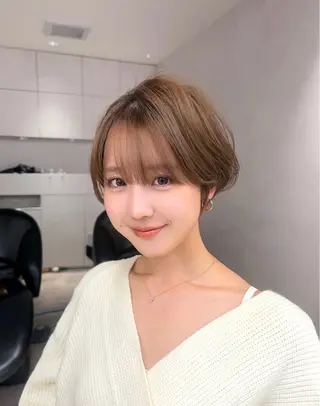 ショート Londsoleil所属・髪質改善×顔周り× レイヤー/Jiroのヘアスタイル