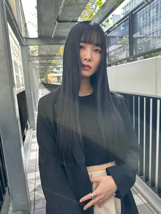 ロング nessヤマサキ リュウタのヘアスタイル