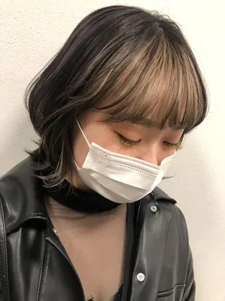 ショート カラー tablier所属・北名古屋 /美容院カフェのヘアスタイル