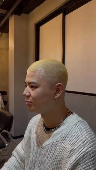 ショート カラー メンズ 海外風メンズ🇺🇸 💈N.Yuto💈のヘアスタイル