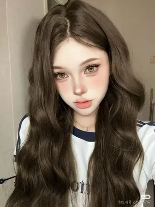 セミロング カラー 𝑺𝑨𝑨𝒀𝑨 渋谷ワンホンHairのヘアスタイル