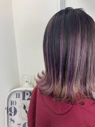 ミディアム 家田 竜のヘアスタイル