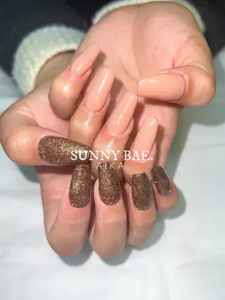 ロング ネイル SUNNY BAE.所属・Made By AIKAのネイルデザイン