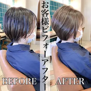 ショート 宮城千奈美🍒 カットモデル募集のヘアスタイル