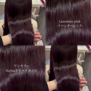 ロング カラー 🦋REISA🦋 エクステ×ハイトーンのヘアスタイル