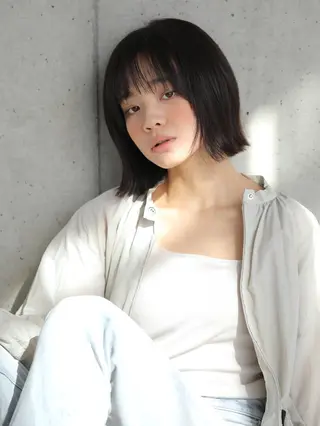 ミディアム 【creer】 Haruのヘアスタイル