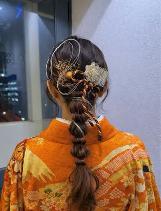 ヘアアレンジ 🌀ボブ／ミディアム パーマ🌀ayaのその他イメージ