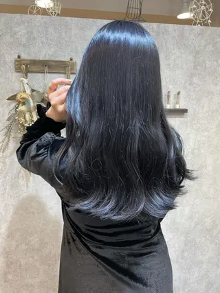 ロング カラー ヘアアレンジ 山本 史奈のヘアスタイル