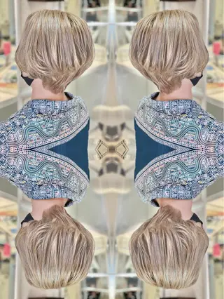 ショート 永島 桜のヘアスタイル