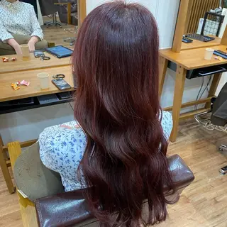 ロング 中谷 幸音のヘアスタイル