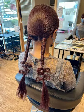 ヘアアレンジ 早川 真幸のヘアスタイル