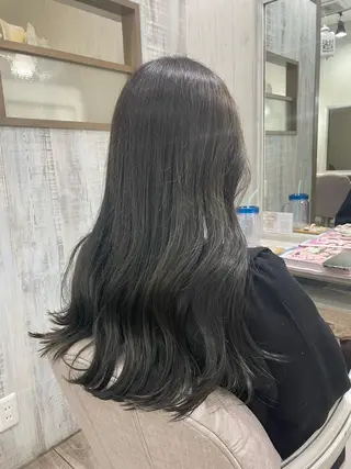 ロング ネモトメイナ🌿‬ 今月末で退職しますのヘアスタイル