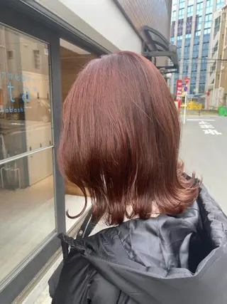 ミディアム カラー newi京橋 【sachi】のヘアスタイル