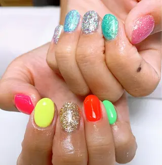 ネイル ⭐︎休業中の練習⭐︎ JNA認定講師髙橋のネイルデザイン