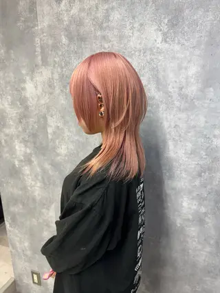 ミディアム ♡ハッシュカット/ レイヤー/yucoのヘアスタイル