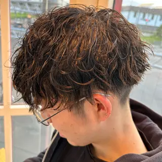 パーマ メンズ yori所属・メンズパーマ/メンズ カット/たばたよしきのヘアスタイル