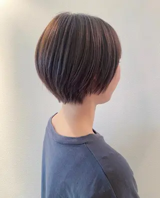 ミディアム カラー 安永 涼のヘアスタイル