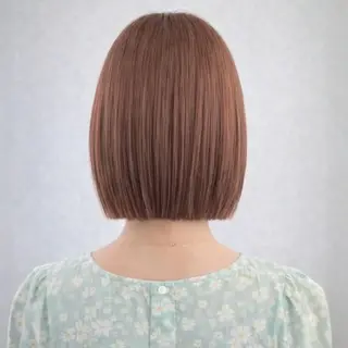 ショート カラー 🫧 清水優 /広がらないボブ🫧のヘアスタイル