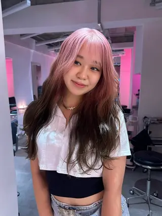 カラー ブリーチカラー 特化/MAHIROのヘアスタイル