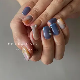 ネイル Freex nail所属・freex nail /ニュアンス/個性派のネイルデザイン