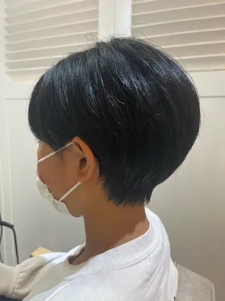 ショート カラー パーマ 香取 康平のヘアスタイル