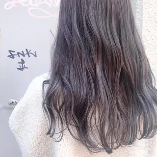 ロング カラー 井上 美奈子のヘアスタイル