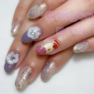 ネイル GINGER NAIL所属・代々木 GINGERNAILのネイルデザイン