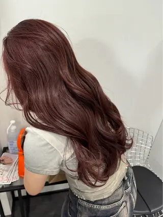 ロング ヘアアレンジ 安藤 美羽のヘアスタイル