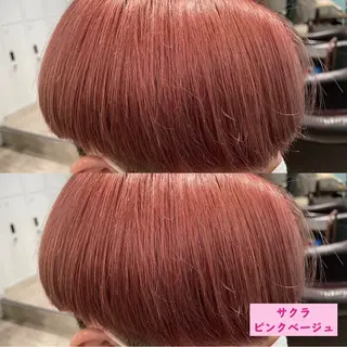 カラー 髪質改善/ハイトーン 艶カラー/しゅうまのヘアスタイル