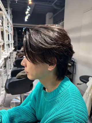 ミディアム メンズ Dxxxx III所属・女性目線の大人 メンズ*Ayakaのヘアスタイル