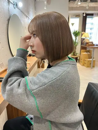 ショート カラー 【代表】 辻龍樹のヘアスタイル