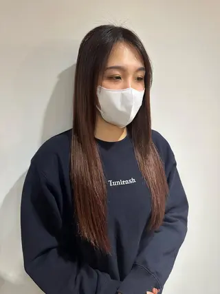 ロング Null 表参道所属・岩下昂世/ ハイトーン/デザインのヘアスタイル