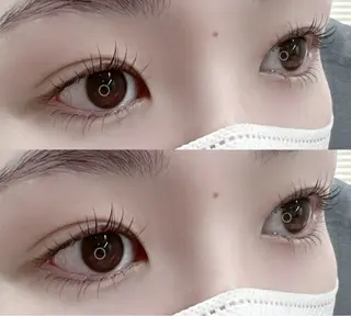 マツエク・マツパ alice天王寺所属・arisa .のマツエク・マツパデザイン