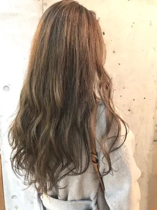 ロング カラー 横浜美容室／暖色系 michika🌹のヘアスタイル