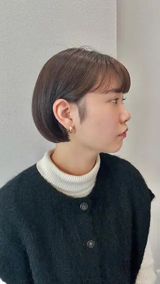 ショート ボブ/髪質改善/ soiナカジママドリのヘアスタイル