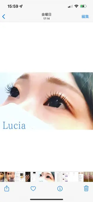 マツエク・マツパ LUCIA ルチアのマツエク・マツパデザイン