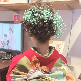 ヘアアレンジ 早川 真幸のヘアスタイル