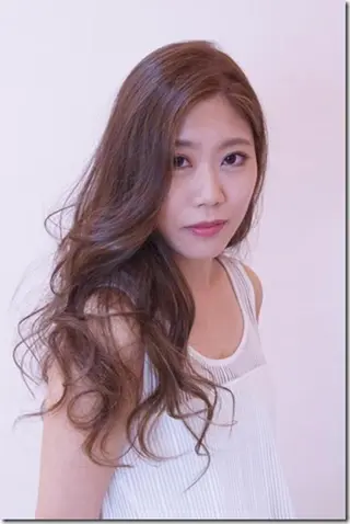 ロング カラー 小島 脩のヘアスタイル