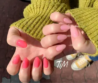 ミディアム ネイル Beauty Studio TiM所属・TiM【ティム】 近鉄八尾店のネイルデザイン