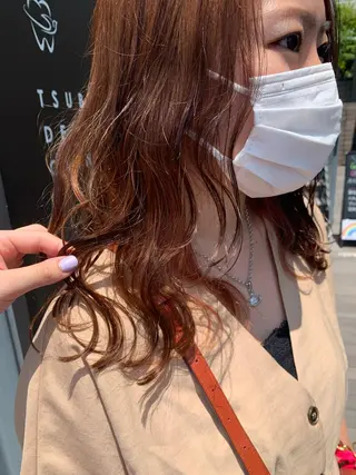 ロング カラー 🌼sunc HINAMI🌼のヘアスタイル