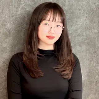 セミロング 新宿/韓国メンズ RIKUパーマのヘアスタイル