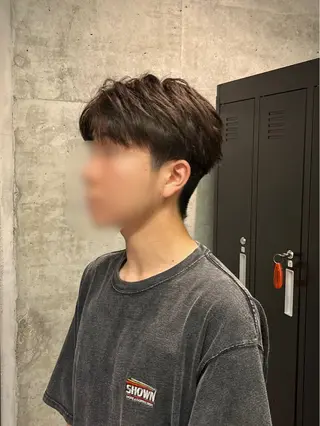 カラー メンズ メンズカット パーマ飯野友喜のヘアスタイル