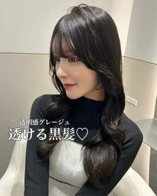 ロング カラー 🩷韓国ヘア/ミディ アム🩷Maikaのヘアスタイル