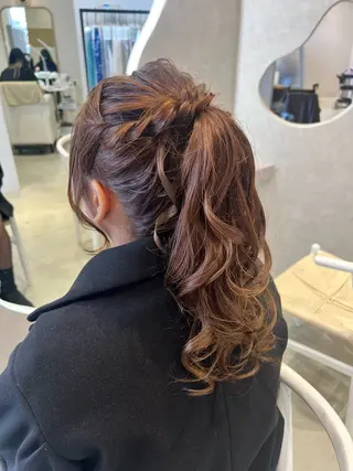 ヘアアレンジ 小池 夏美のヘアスタイル