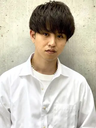 メンズ EXCIA 京都河原町　メンズ縮毛矯正/曲がる縮毛矯正/メンズ髪質改善【エクシア】所属・中村 歩夢のヘアスタイル