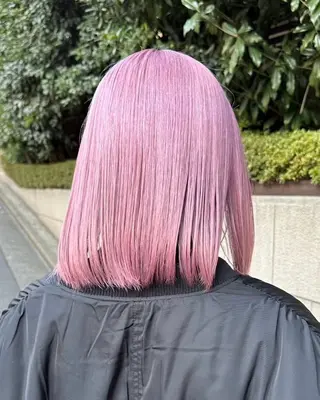 カラー 【🦋ハイトーンリタ ッチ🦋】ENAのヘアスタイル