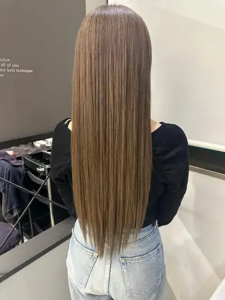 ロング カラー GiseL博多 HiROEのヘアスタイル