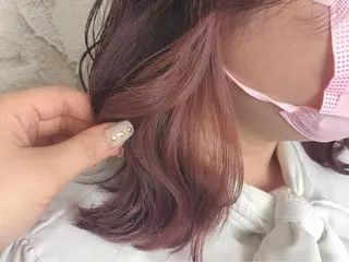 ミディアム ️❤️透明感カラー Yūka❤️のヘアスタイル